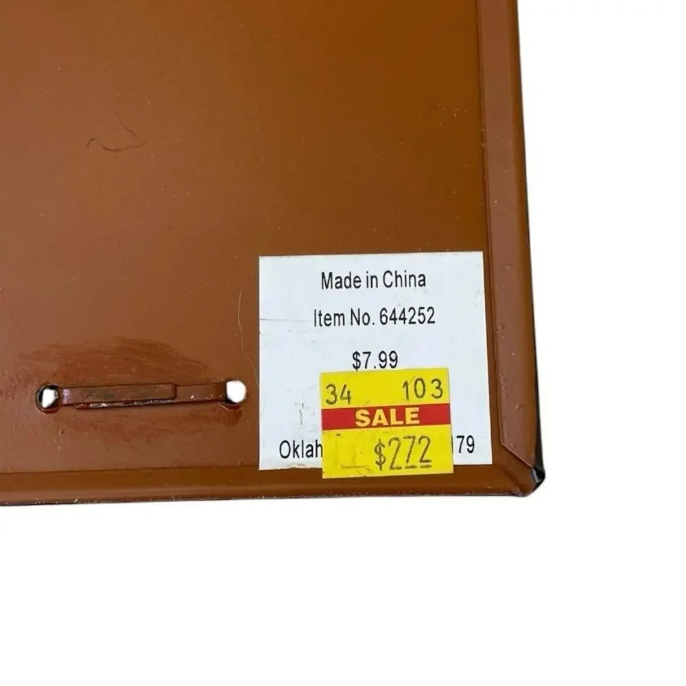 Metal Decorative Wall Plaque Sign